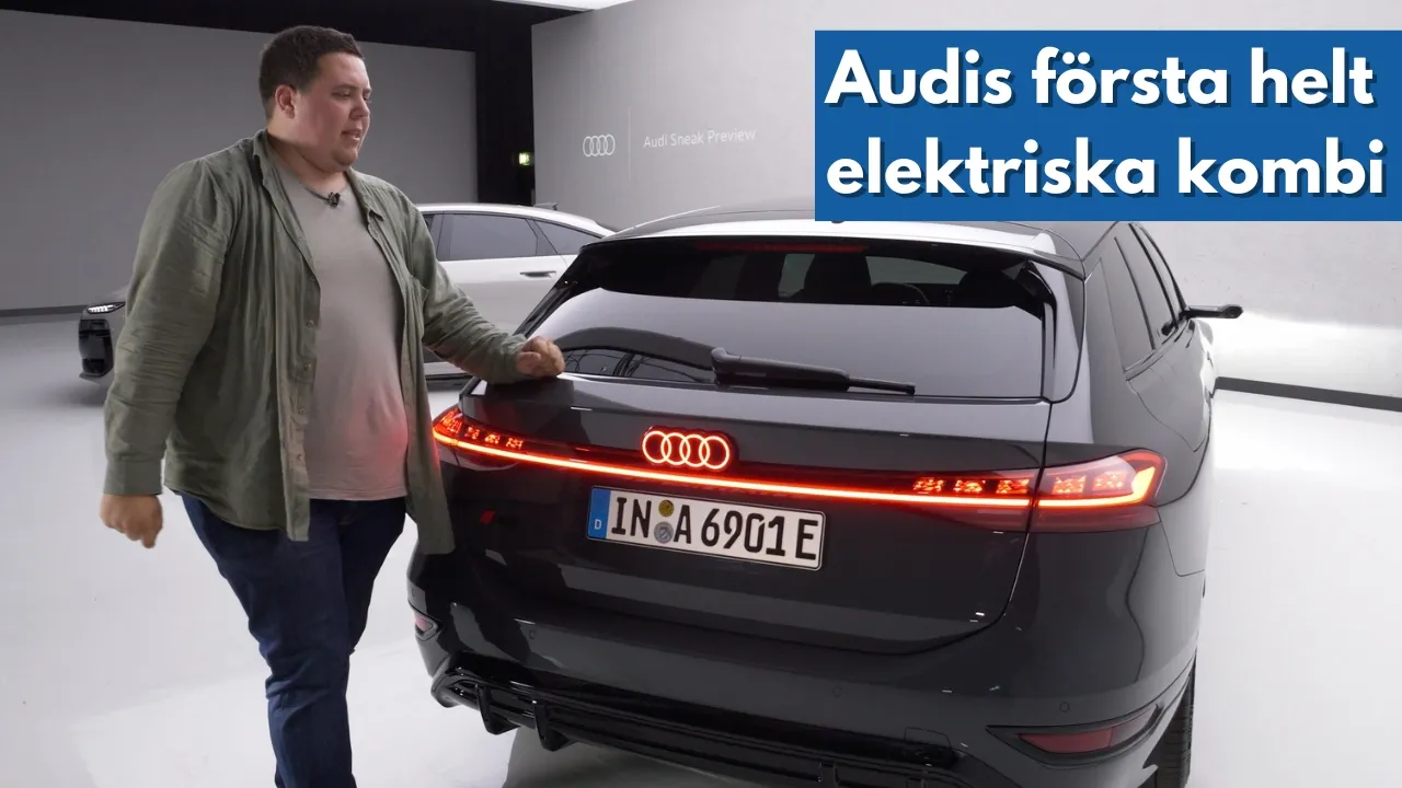 Premiär: Audi A6 e-tron - Här är specifikation och pris | Elbilsmagasinet