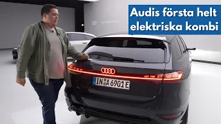 Premiär: Audi A6 e-tron - Här är specifikation och pris | Elbilsmagasinet