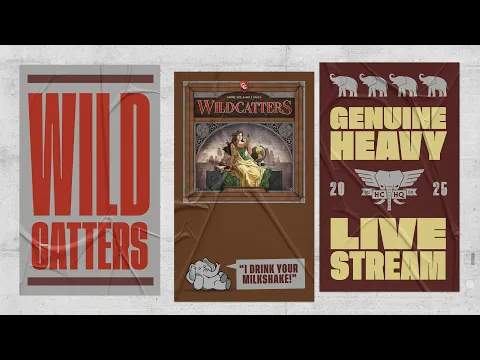 Wildcatters (Revisited) - 4p Teaching, Play-through & Roundtable Discussion by Heavy Cardboard