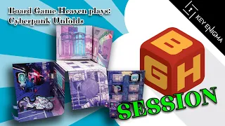 Board Game Heaven Plays: Cyberpunk Unfolds (Key Enigma) [SPOILERS!]