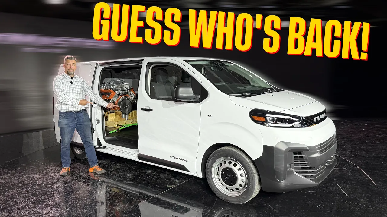 You Didn't Expect to See This Again: The 2027 Ram ProMaster City Is BACK, And It's Grown Up!