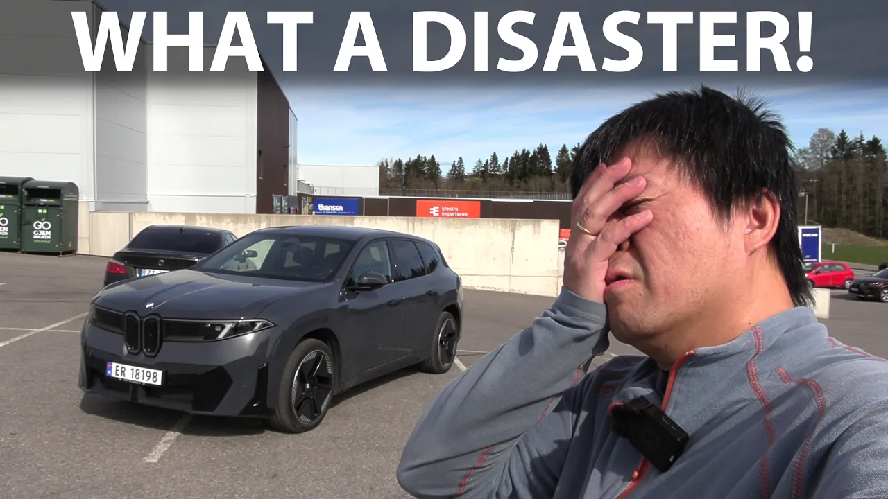 BMW iX3 50 xDrive autoparking test