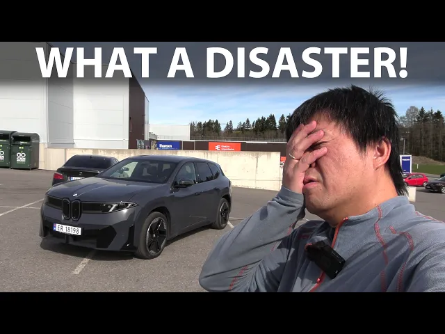 BMW iX3 50 xDrive autoparking test