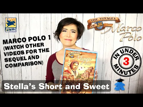 The Voyages of Marco Polo (Marco Polo 1) Board Game - Stella's Short and Sweet