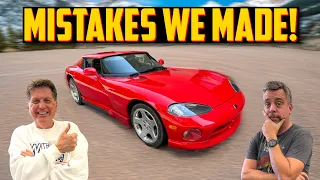 Here Are The Most Surprising Mistakes We Made Buying 6 Cars In 6 Months!