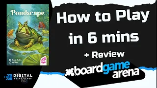 What’s New to BGA: Pondscape | How to play on BGA + Review