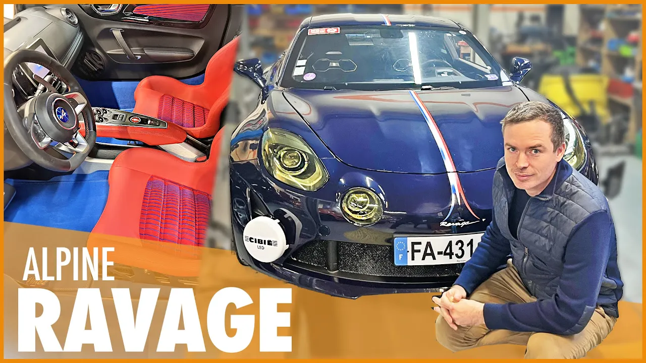 ALPINE RAVAGE 🇫🇷 RETOUR à l'INSTINCT PRIMAIRE de l'Automobile