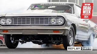 Day 1 - HOT ROD Drag Week 2024 Livestream REPLAY