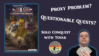 Mage Knight Board Game Solo Conquest | Apocalypse Dragon Expansion with Quests and Proxy Player