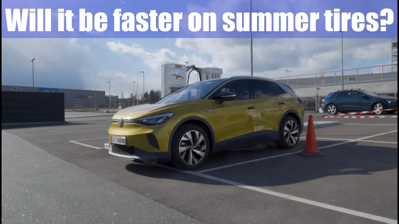 VW ID4 1st 77kWh 615km Range Test! (Norwegian High Speed Run)