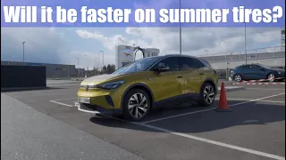 VW ID4 1st 77kWh 615km Range Test! (Norwegian High Speed Run)