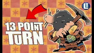 13 Point Turn With Underground Duchy in the Root Board Game