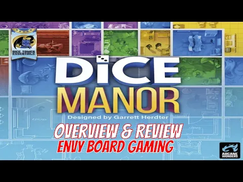 Dice Manor Board Game Overview & Review
