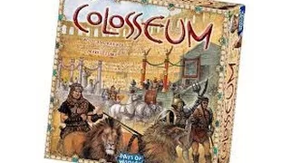 Boardgame Night ; We play Colosseum