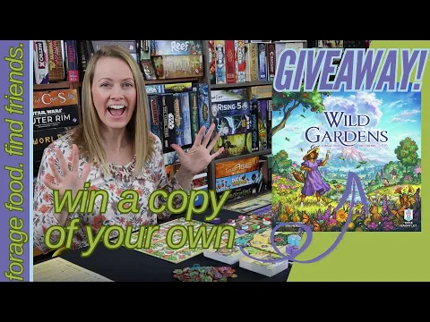 WILD GARDENS Giveaway | Discover the Beauty, Quality, and Fun in this Strategic Game