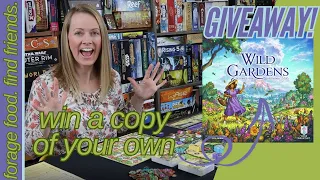 WILD GARDENS Giveaway | Discover the Beauty, Quality, and Fun in this Strategic Game