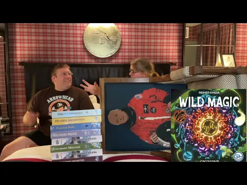 Wild Magic Review- Throughts from @originsgamefairconvention 2026. Good Knizia Game, Meh Rules.