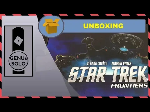 Star Trek Frontiers - unboxing - deutsch - ähnlich Mage Knight - Wizkids