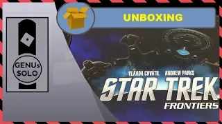 Star Trek Frontiers - unboxing - deutsch - ähnlich Mage Knight - Wizkids