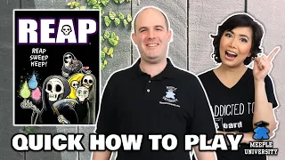 Reap - Cutest Reapers! Quick How to Play Board Game