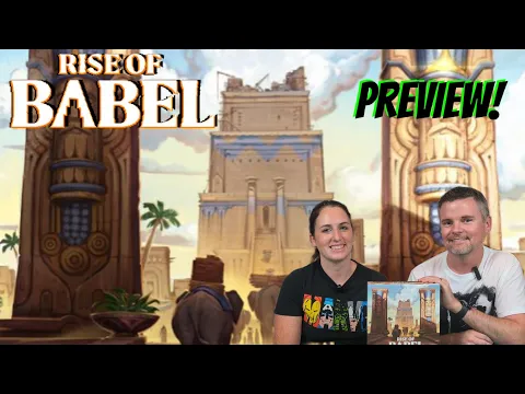 Rise of Babel - A Non-Gamer's Preview Of This Tower Of Babel DeckBuilder