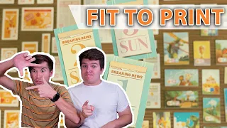 Fit To Print | Time To Share The Good News? and Bad News? We'll Balance It! | Kickstarter Preview