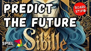 Sibille, Thematic, Innovative and Beautiful Card Based Board Game. Spiel Essen 2024 Preview