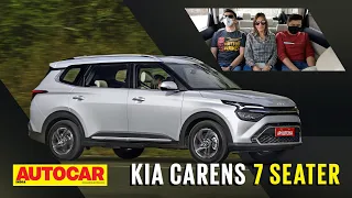 2022 Kia Carens 7 seater and manuals driven | First Drive Review | Autocar India