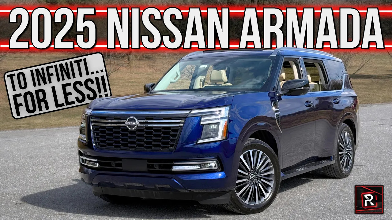 The 2025 Nissan Armada Platinum Reserve Is A Family Friendly SUV With An Infiniti Vibe