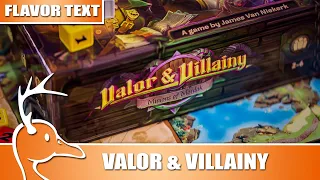 Valor & Villainy - (Quackalope Flavor Text)