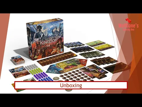 It's A Wonderful Kingdom: Legends Edition [Board Game]- Unboxing