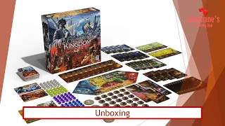 It's A Wonderful Kingdom: Legends Edition [Board Game]- Unboxing