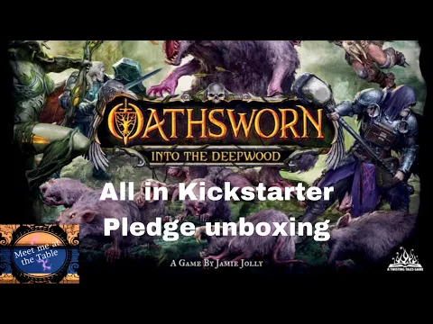Oathsworn All In Kickstarter Unboxing as Spoiler Free as Possible