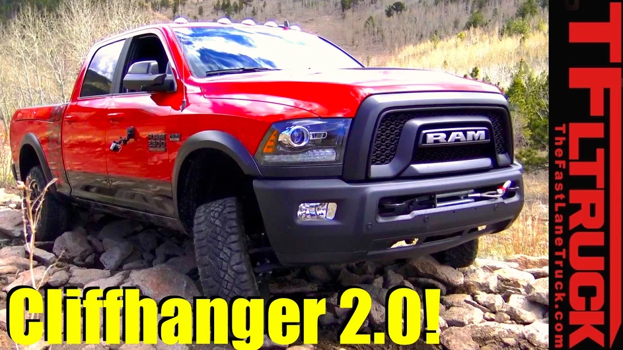 2017 Ram Power Wagon vs Cliffhanger 2.0 Behind the Scenes Off-Road Review