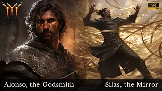 Metamancers Gameplay #1 - Alonso, the Godsmith vs Silas, the Mirror
