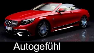 Mercedes-Maybach S650 Cabriolet World Premiere Exterior/Interior preview - Autogefühl