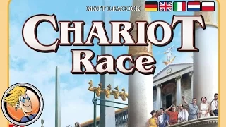 Chariot Race — game overview at SPIEL 2016 by designer Matt Leacock