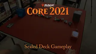 Magic: The Gathering: Core Set 2021 Sealed Deck Gameplay