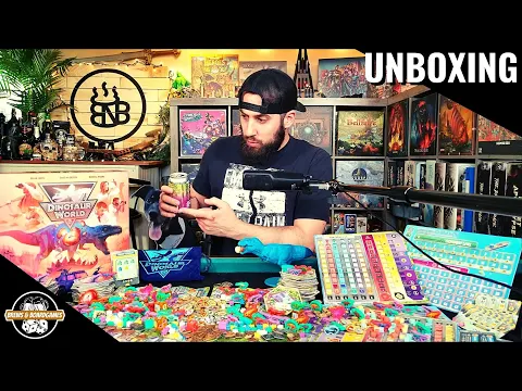 Dinosaur World Unboxing!! | Kickstarter Version