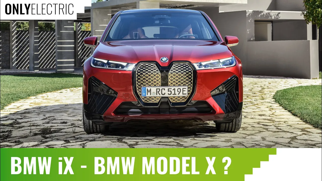 The new big BMW electric SUV - BMW iX