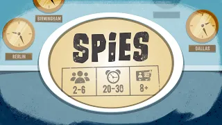 Spies - a print-at-home game on Kickstarter now!