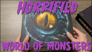 Horrified: World of Monsters Unboxing / Showcase