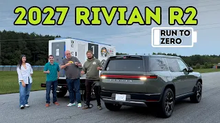 Running A New Rivian R2 Completely Out Of Charge! This Is What Happens