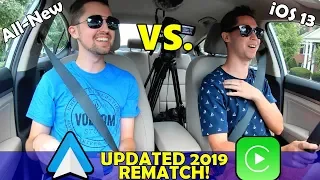 ALL-NEW Android Auto vs. Apple CarPlay iOS 13 COMPARISON! | Which Update is Better??