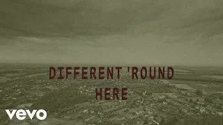 Riley Green - Different &#39;Round Here (Lyric Video) ft. Luke Combs