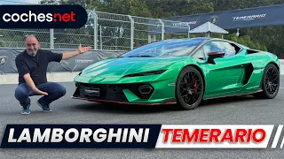 Lamborghini Temerario 2025 | Prueba en circuito / Test / Review en español | coches.net