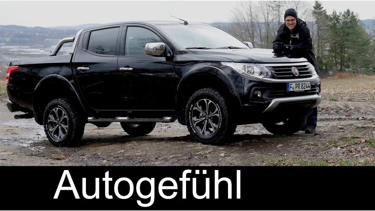 Fiat Fullback FULL REVIEW test driven Double Cab 2.4d Pickup LX new neu 2018/2017
