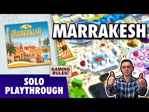 Marrakesh - Solo Playthrough