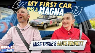 Miss Trixie: Baking for Celebrities & her 'Rattling' 6-Cylinder Mitsubishi Magna