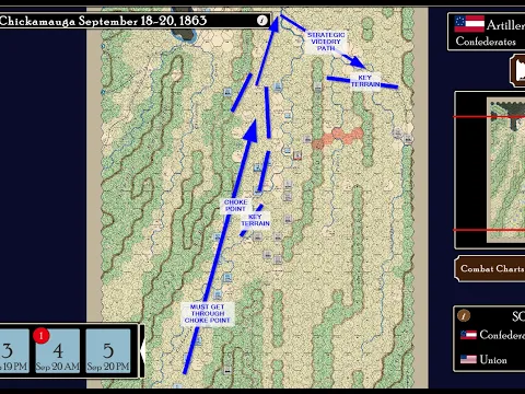 Rebel Fury - Chickamauga - Union - How to get a Strategic Victory